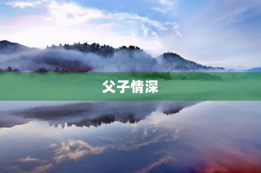 父子情深 父子情深