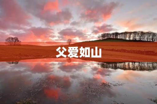 父爱如山,如何感恩? 父爱如山,如何感恩?