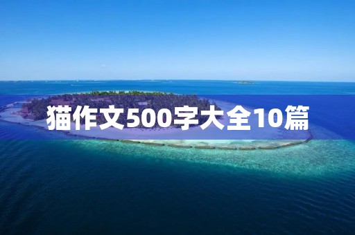猫作文500字大全10篇 猫作文500字大全10篇
