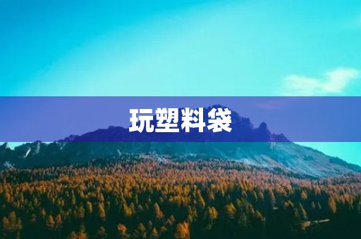 玩塑料袋