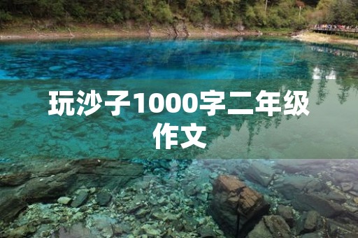 玩沙子1000字二年级作文