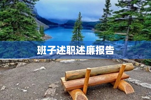 班子述职述廉报告,展现团队风采 班子述职述廉报告,展现团队风采
