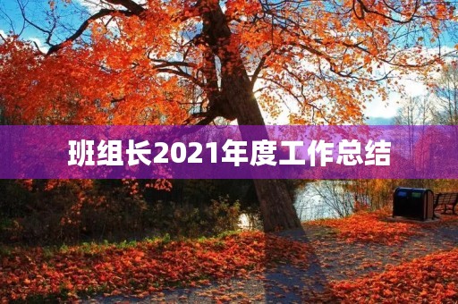 班组长2021年度工作总结 班组长2021年度工作总结