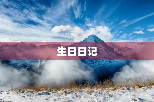生日日记