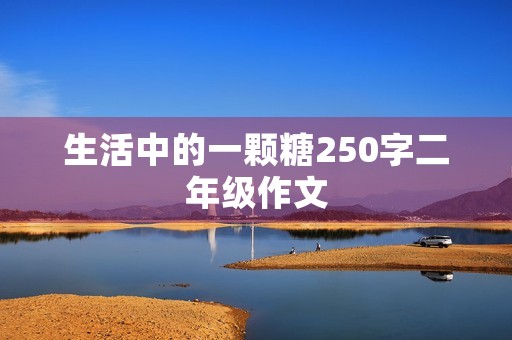 生活中的一颗糖250字二年级作文