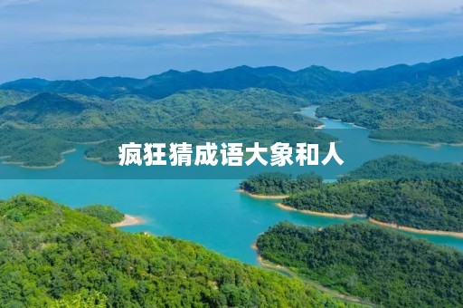 疯狂猜成语大象和人 疯狂猜成语大象和人