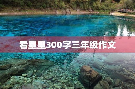 看星星300字三年级作文 看星星300字三年级作文