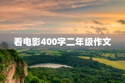看电影400字二年级作文