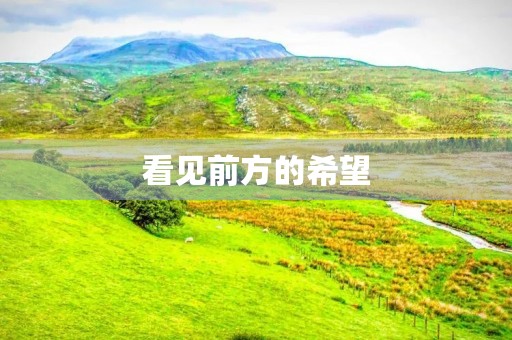 看见前方的希望