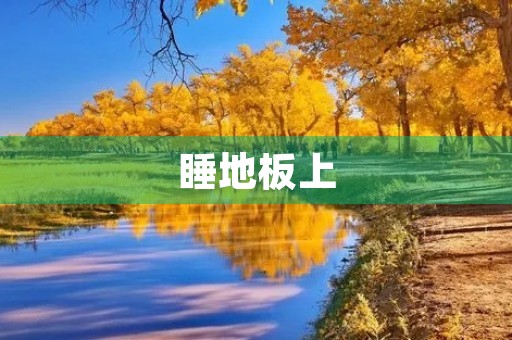 睡地板上 睡地板上