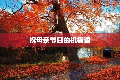 祝母亲节日的祝福语