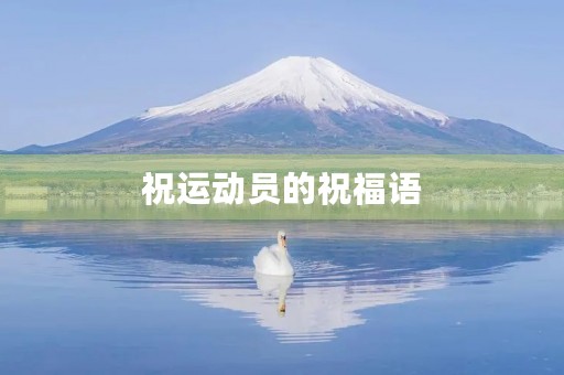 祝运动员的祝福语(运动会祝福语简短20字)