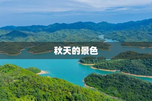 秋天的景色