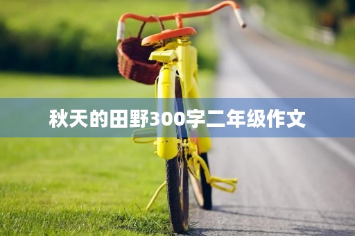 秋天的田野300字二年级作文 秋天的田野300字二年级作文