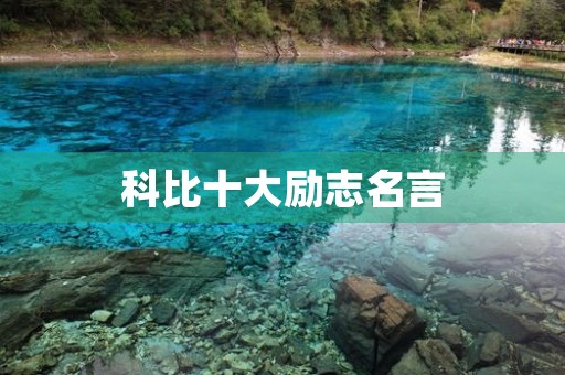 科比十大励志名言，科比十大励志名言合集