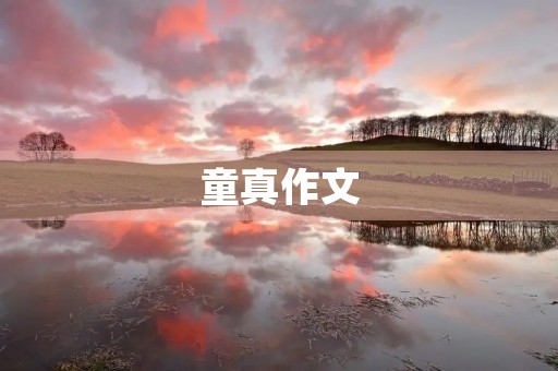 童真作文 童真作文