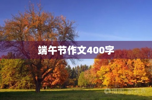 端午节作文400字
