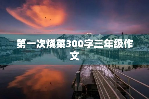 第一次烧菜300字三年级作文 第一次烧菜300字三年级作文