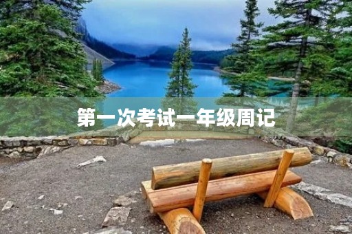 第一次考试一年级周记 第一次考试一年级周记