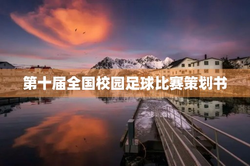 第十届全国校园足球比赛策划书 第十届全国校园足球比赛策划书