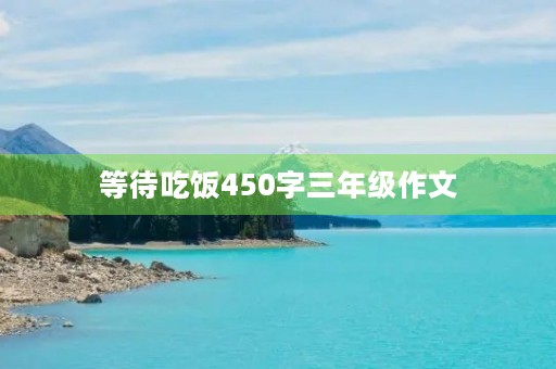 等待吃饭450字三年级作文 等待吃饭450字三年级作文