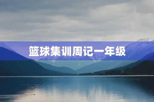 篮球集训周记一年级 篮球集训周记一年级