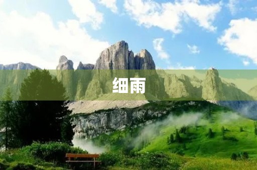 细雨 细雨