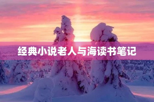 经典小说老人与海读书笔记 经典小说老人与海读书笔记