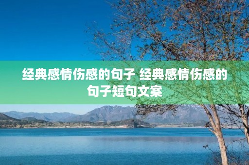 经典感情伤感的句子 经典感情伤感的句子短句文案 经典感情伤感的句子 经典感情伤感的句子短句文案
