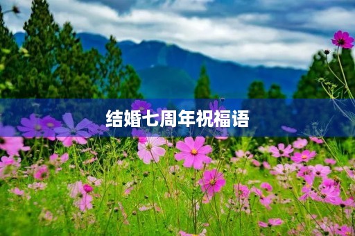 结婚七周年祝福语(结婚七周年精辟句子)