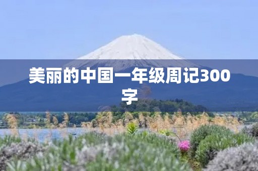 美丽的中国一年级周记300字 美丽的中国一年级周记300字