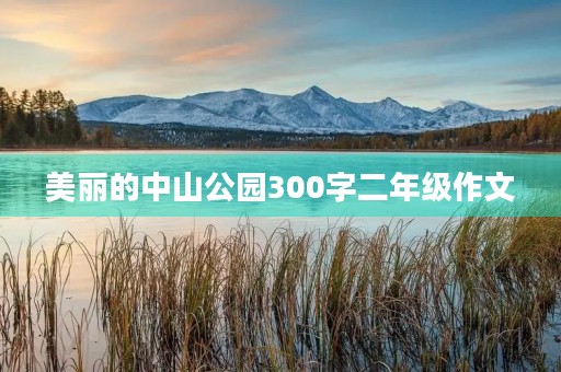美丽的中山公园300字二年级作文 美丽的中山公园300字二年级作文
