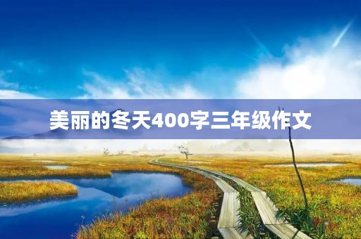 美丽的冬天400字三年级作文 美丽的冬天400字三年级作文