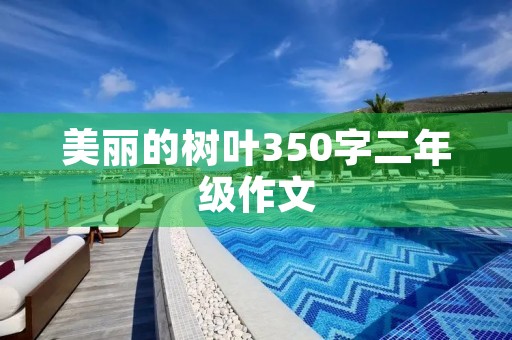 美丽的树叶350字二年级作文