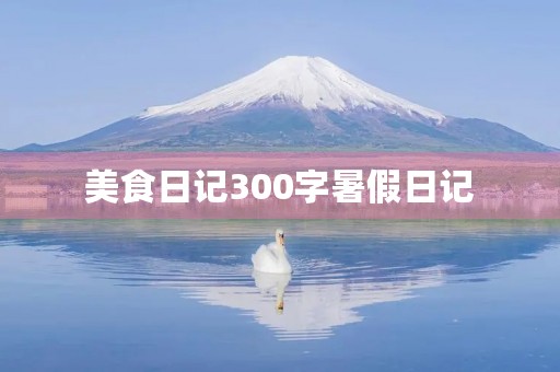 美食日记300字暑假日记