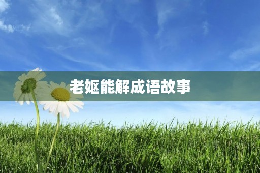 老妪能解成语故事 老妪能解成语故事