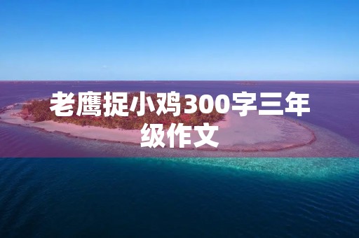 老鹰捉小鸡300字三年级作文