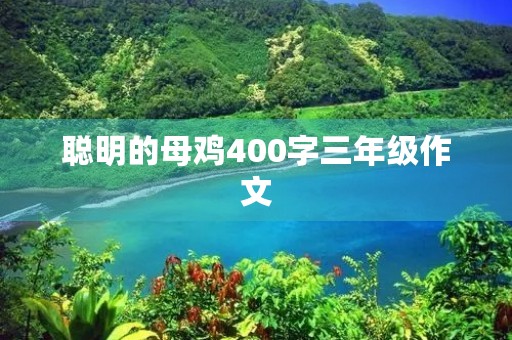 聪明的母鸡400字三年级作文