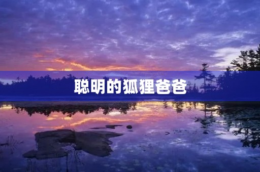 聪明的狐狸爸爸