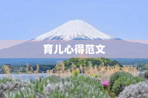 育儿心得范文
