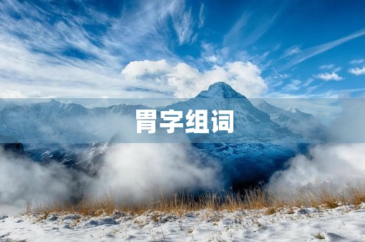 胃字组词(胃组词)