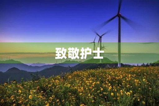 致敬护士，感恩有你——护士节演讲稿
