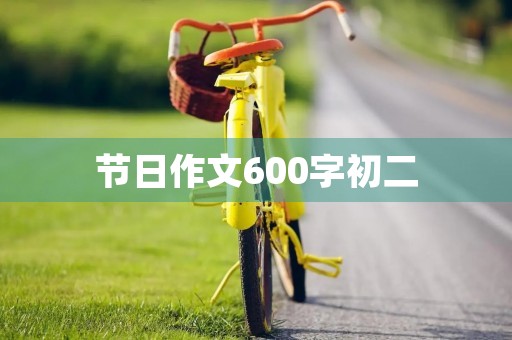 节日作文600字初二 节日作文600字初二