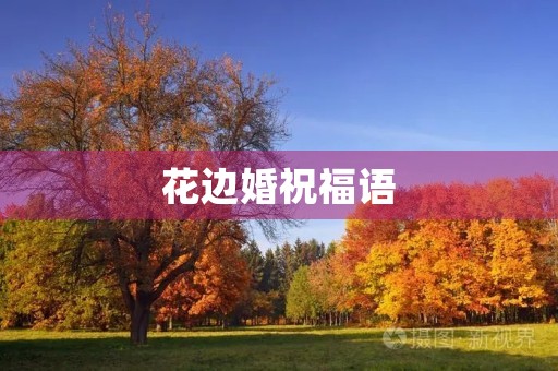 花边婚祝福语,花边婚如何发圈纪念