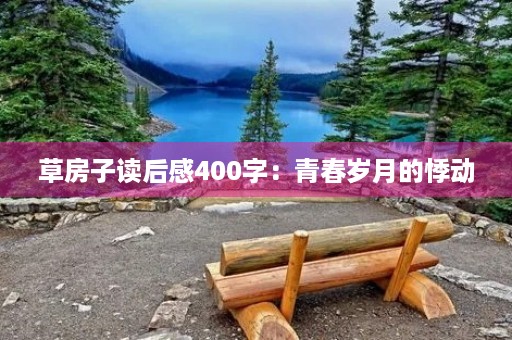 草房子读后感400字:青春岁月的悸动 草房子读后感400字:青春岁月的悸动