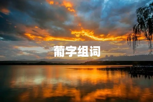 葡字组词(葡组词) 葡字组词(葡组词)