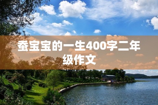 蚕宝宝的一生400字二年级作文