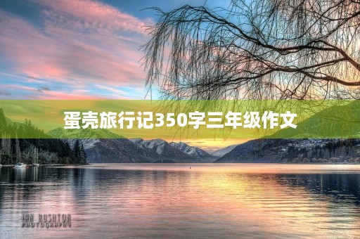 蛋壳旅行记350字三年级作文 蛋壳旅行记350字三年级作文