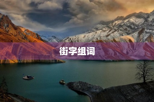 街字组词(街组词) 街字组词(街组词)