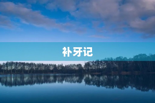 补牙记